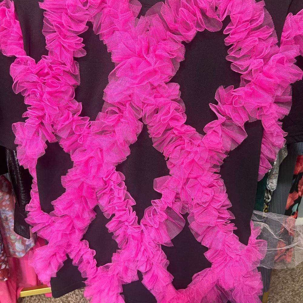 Pink and Black Tulle Tee ❤️(Fabulous)